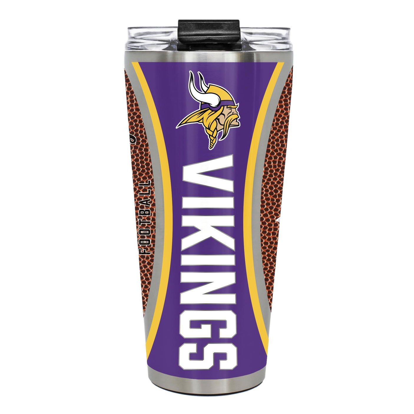 Vikings Big Slim Gameball 32oz Tumbler
