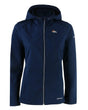 Broncos Cutter and Buck Women's Evoke Eco Softshell Full Zip Jacket