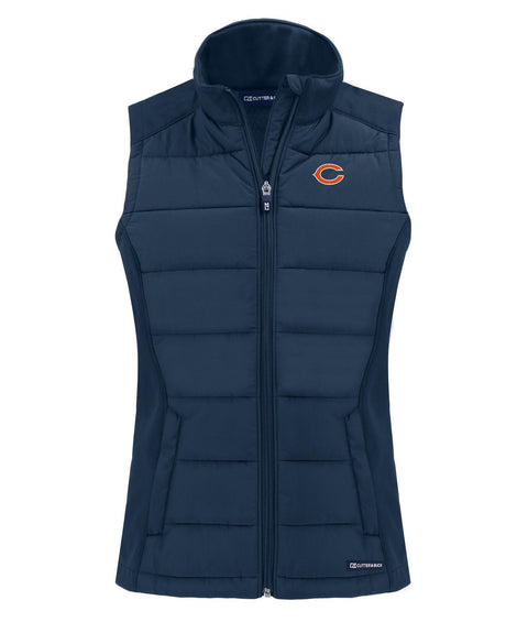 Bears Cutter and Buck Women's Evoke Eco Hybrid Vest