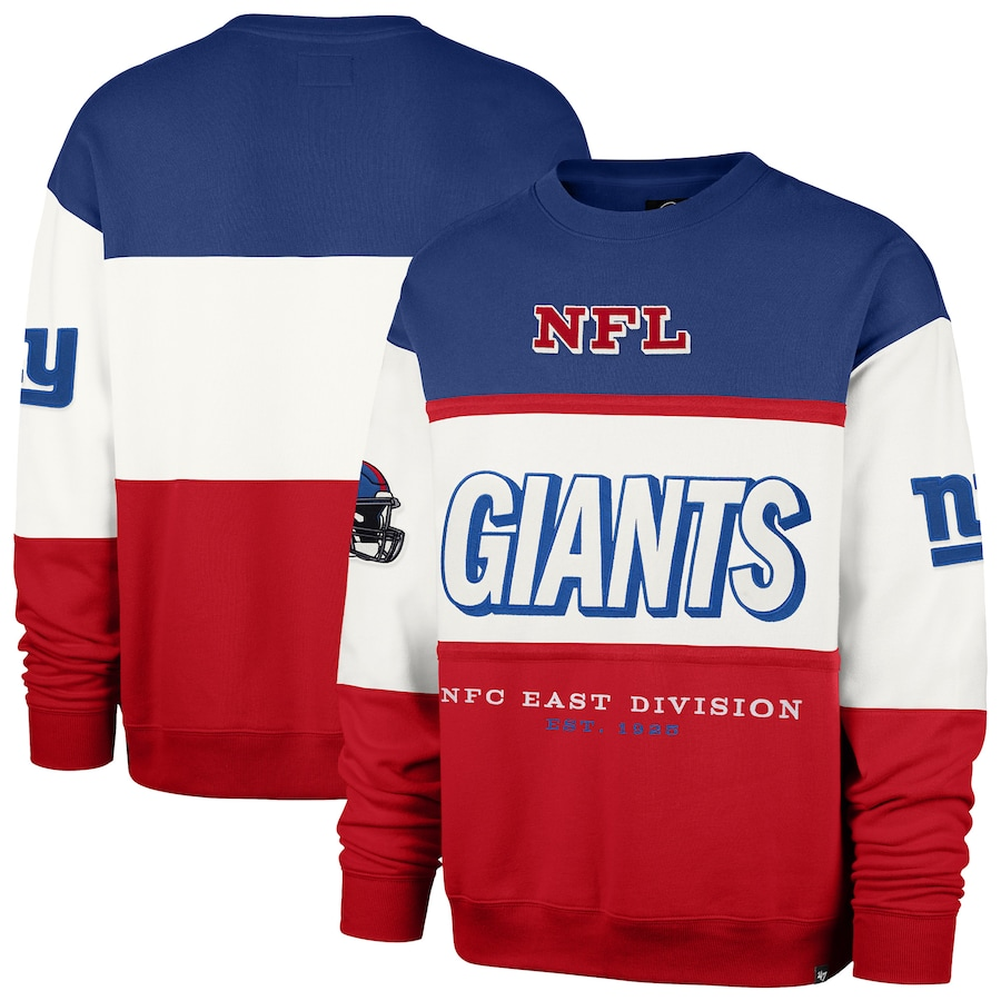 Giants 2025 '47 Brand Men's Breeze By Maximalist Crewneck