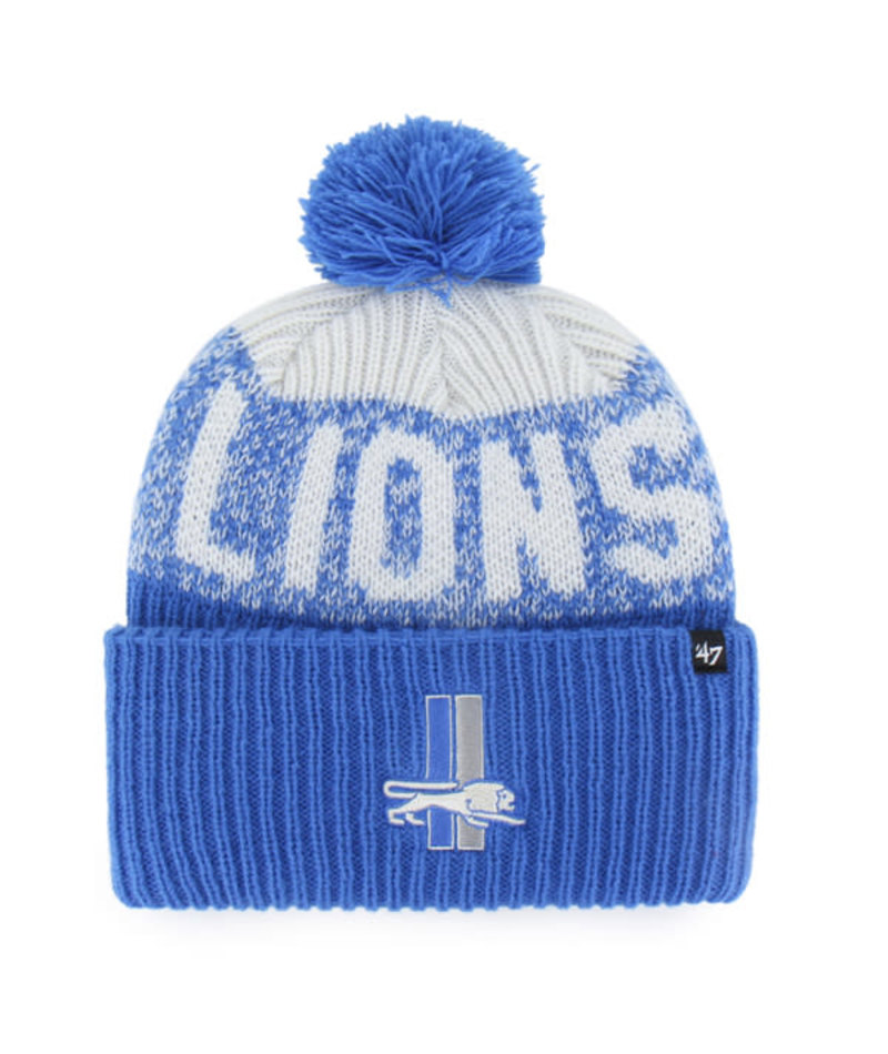 Lions 2026 '47 Brand Men's Bone Chill Cuff Knit Pro Football Hall of Fame