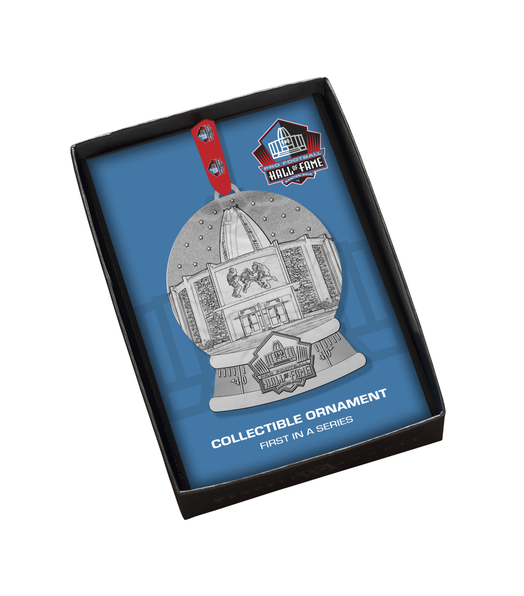 Hall of Fame 2025 Annual Aluminum Snow Globe Ornament
