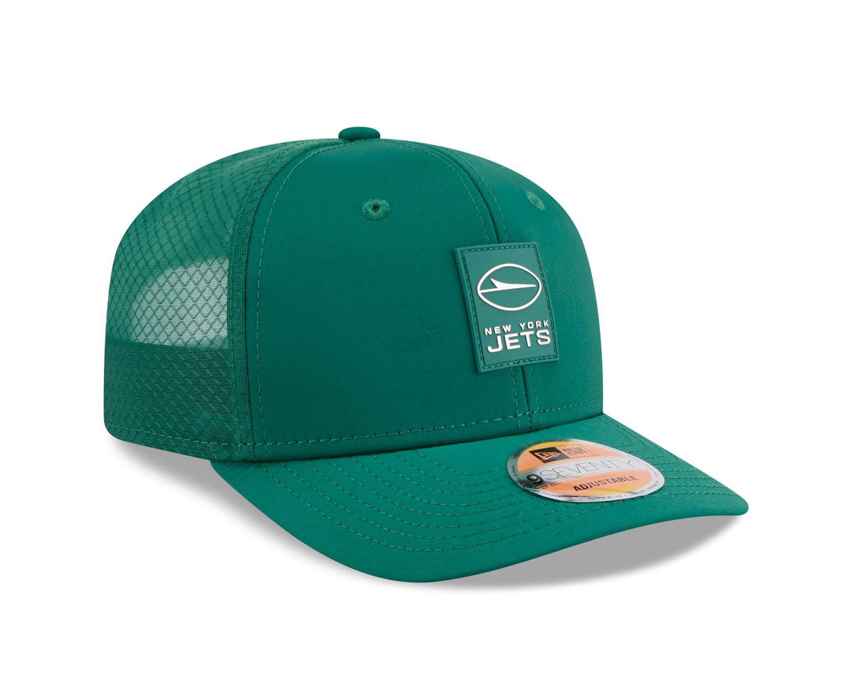 Jets 2025 New Era Men's 9SEVENTY Sideline Hat Pro Football Hall of Fame
