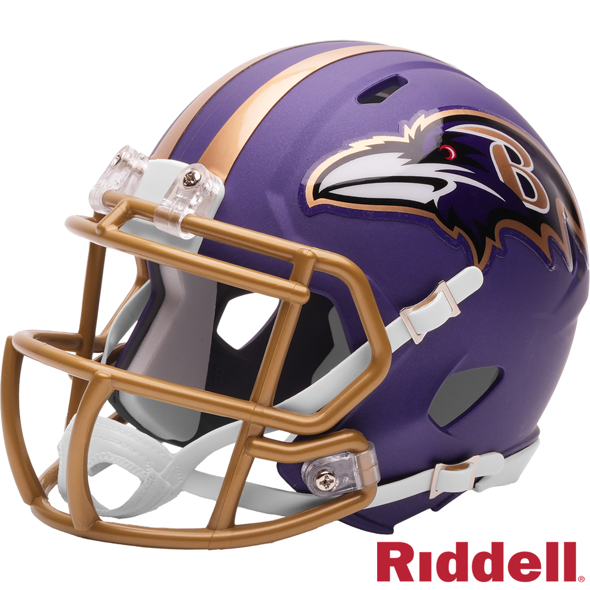 Ravens 2026 NFL On-Field Alternate #1 (Purple Rising) Speed Mini Helmet
