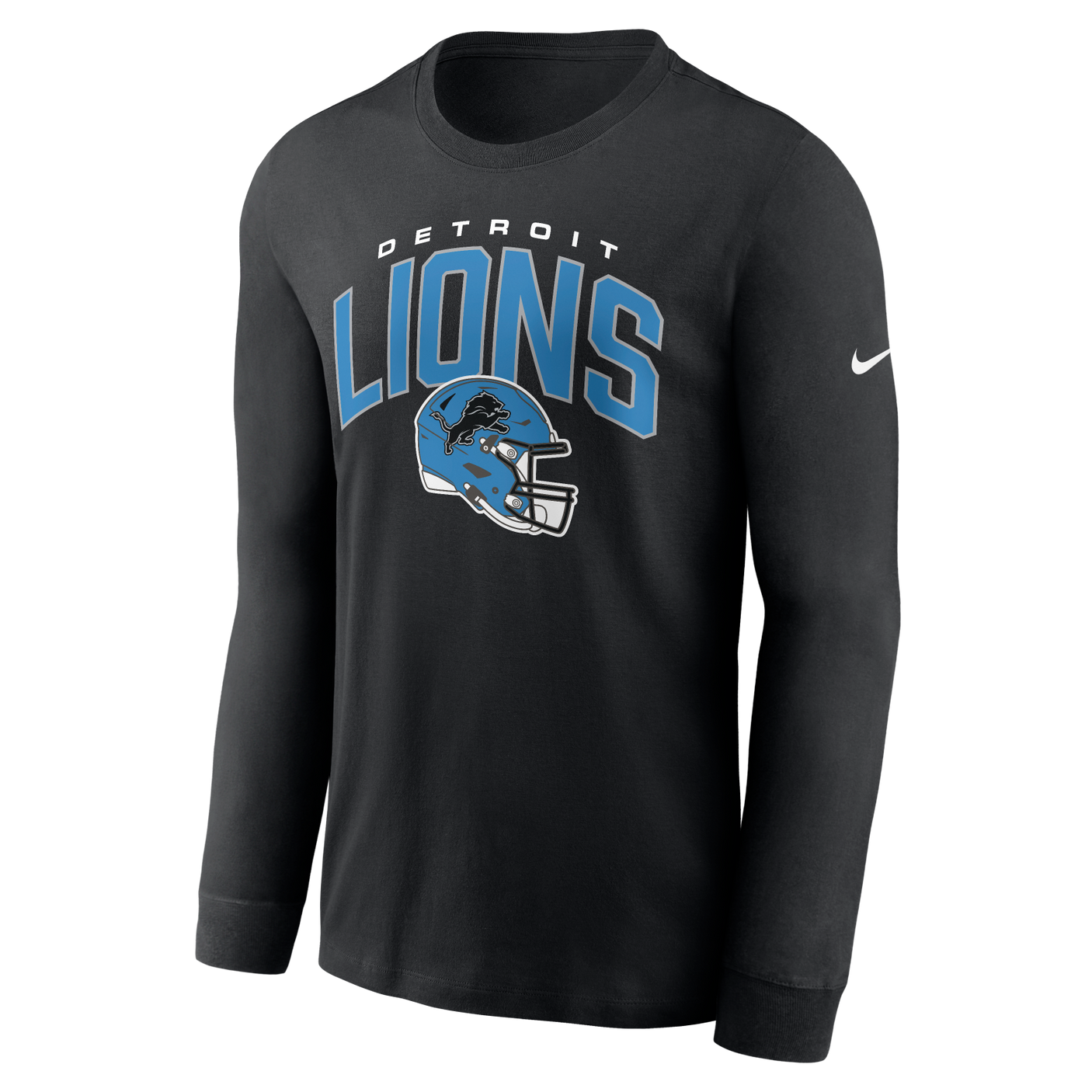 Lions Men's Nike Alternate Helmet Long Sleeve T-Shirt