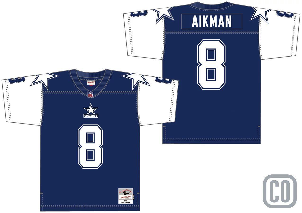 Cowboys Troy Aikman Men's Mitchell & Ness Legacy Jersey 1995