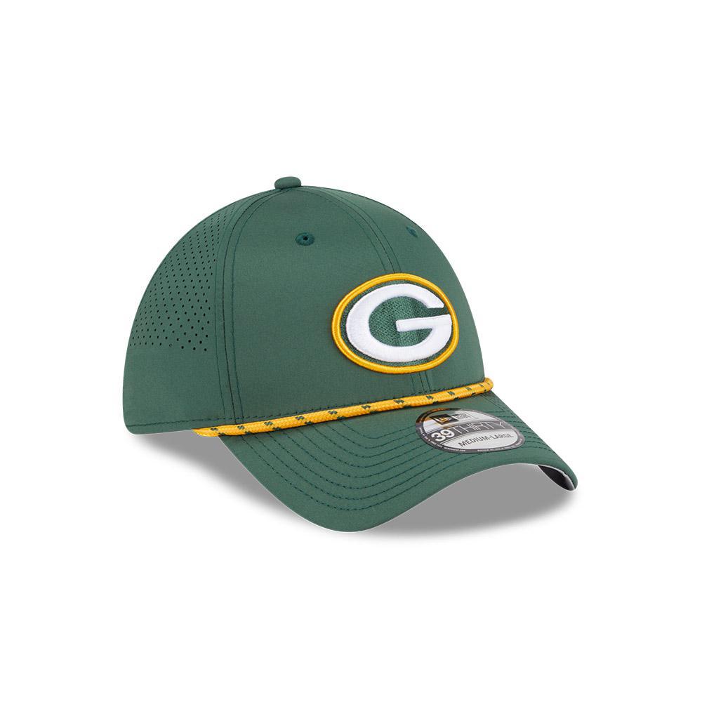 Packers New Era Men's 39THIRTY Performance Hat Pro Football Hall of Fame