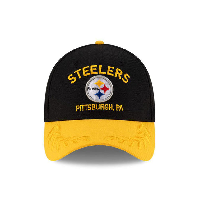 Steelers 2025 New Era Men's 39THIRTY Draft Hat