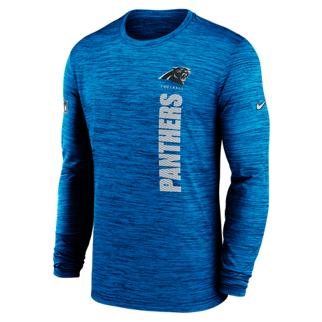Panthers Men's Nike Velocity Long Sleeve T-Shirt