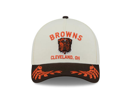 Browns 2025 New Era 9FORTY Stretch Snap Color Way Draft Hat