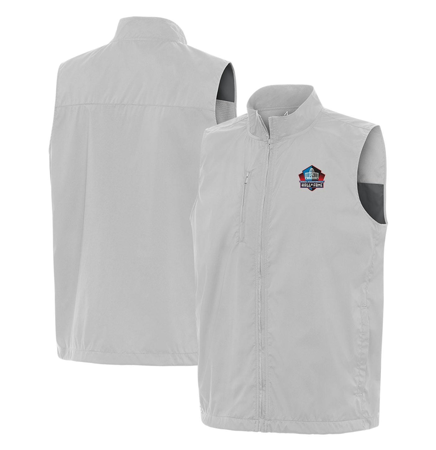 Hall of Fame Antigua Men's Stone Brisk Full Zip Vest
