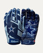 Cowboys 2025 Wilson Youth NFL Stretch Fit Receivers Gloves
