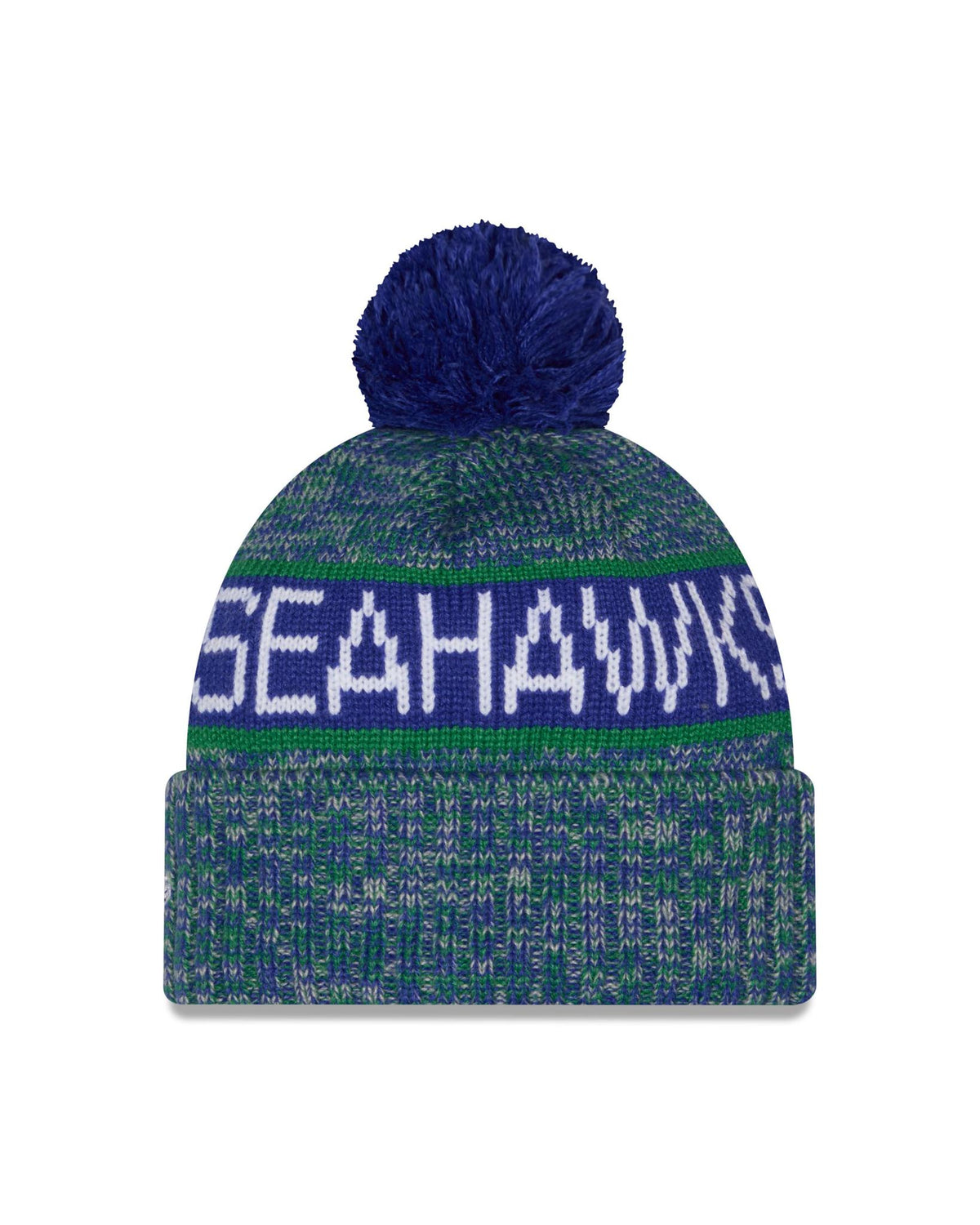 Seahawks 2026 New Era Men's Navy Tri-Color Knit Pro Football Hall of Fame
