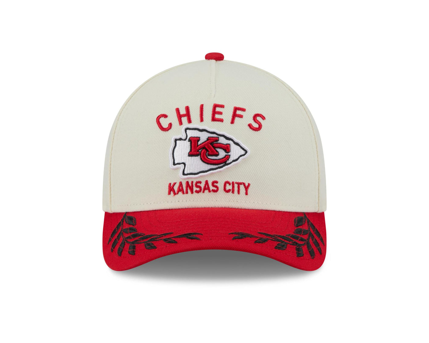 Chiefs 2025 New Era 9FORTY Stretch Snap Color Way Draft Hat