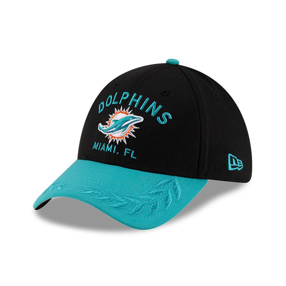 Dolphins 2025 New Era Men's 39THIRTY Draft Hat