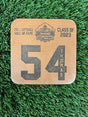 Zach Thomas Class of 2023 Leather Player Coaster