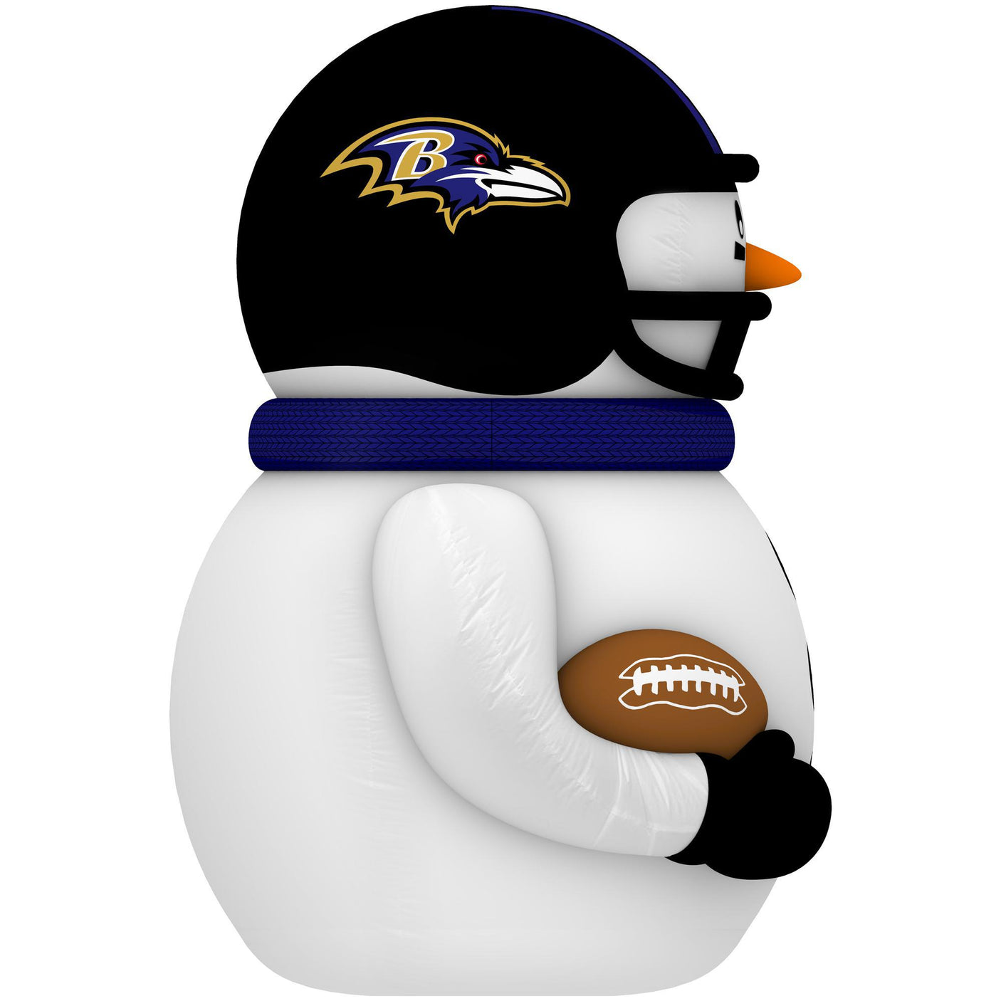 Ravens Team Pride Inflatable Snowman Player