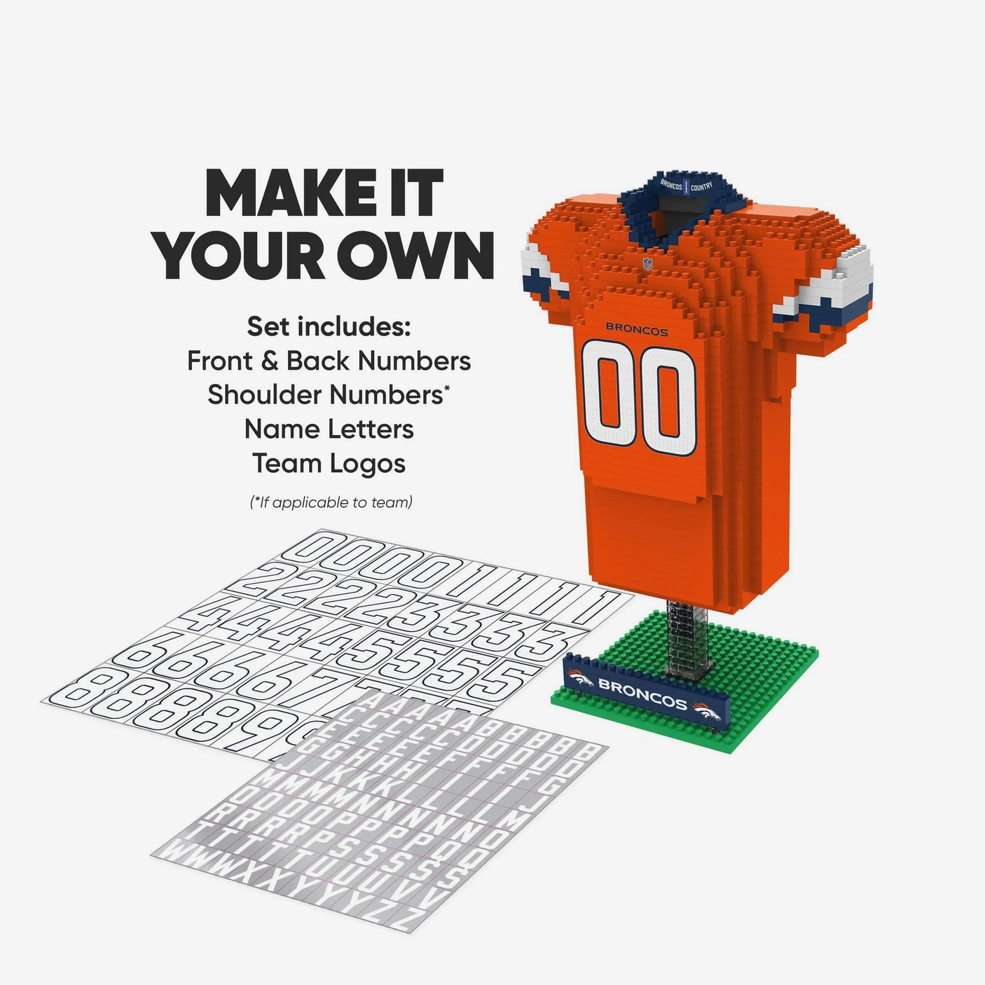 Broncos 3D Brxlz Jersey