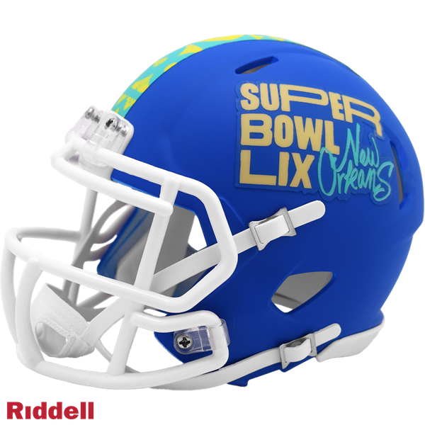 Super Bowl LIX Speed Mini Helmet