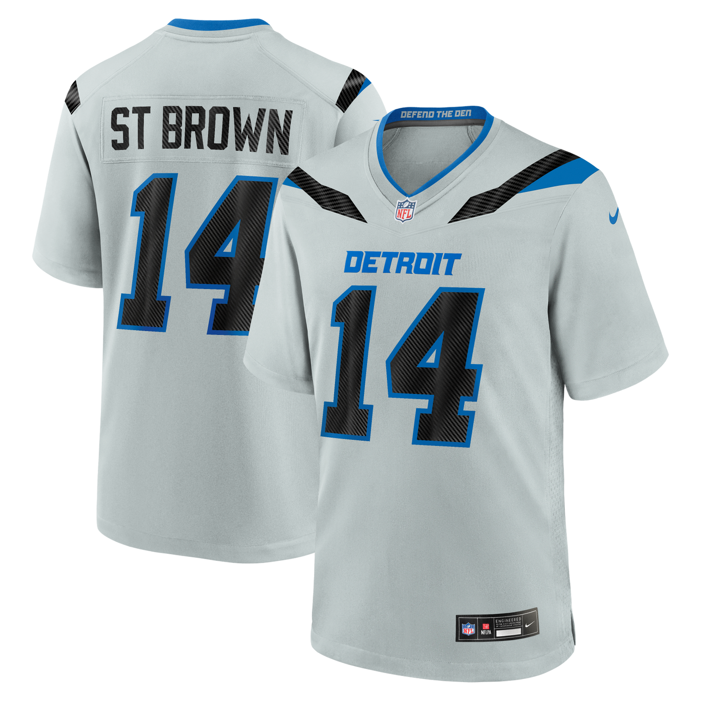 Lions 2026 Amon-Ra St Brown Nike Men's Rivalry Jersey