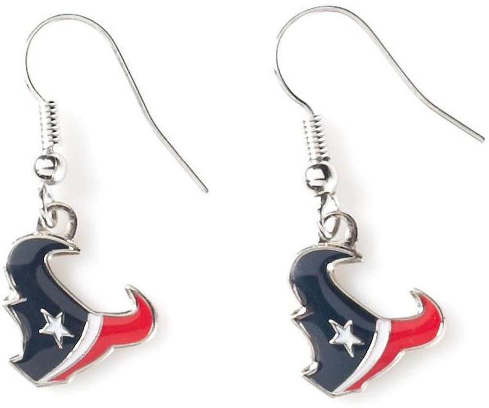 Texans Logo Dangler Earrings Pro Football Hall of Fame