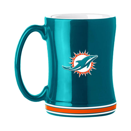Dolphins 14oz Relief Sculpted Mug