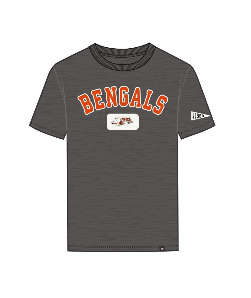 Bengals 2026 '47 Brand Men's Historic Heavy Slub T-Shirt