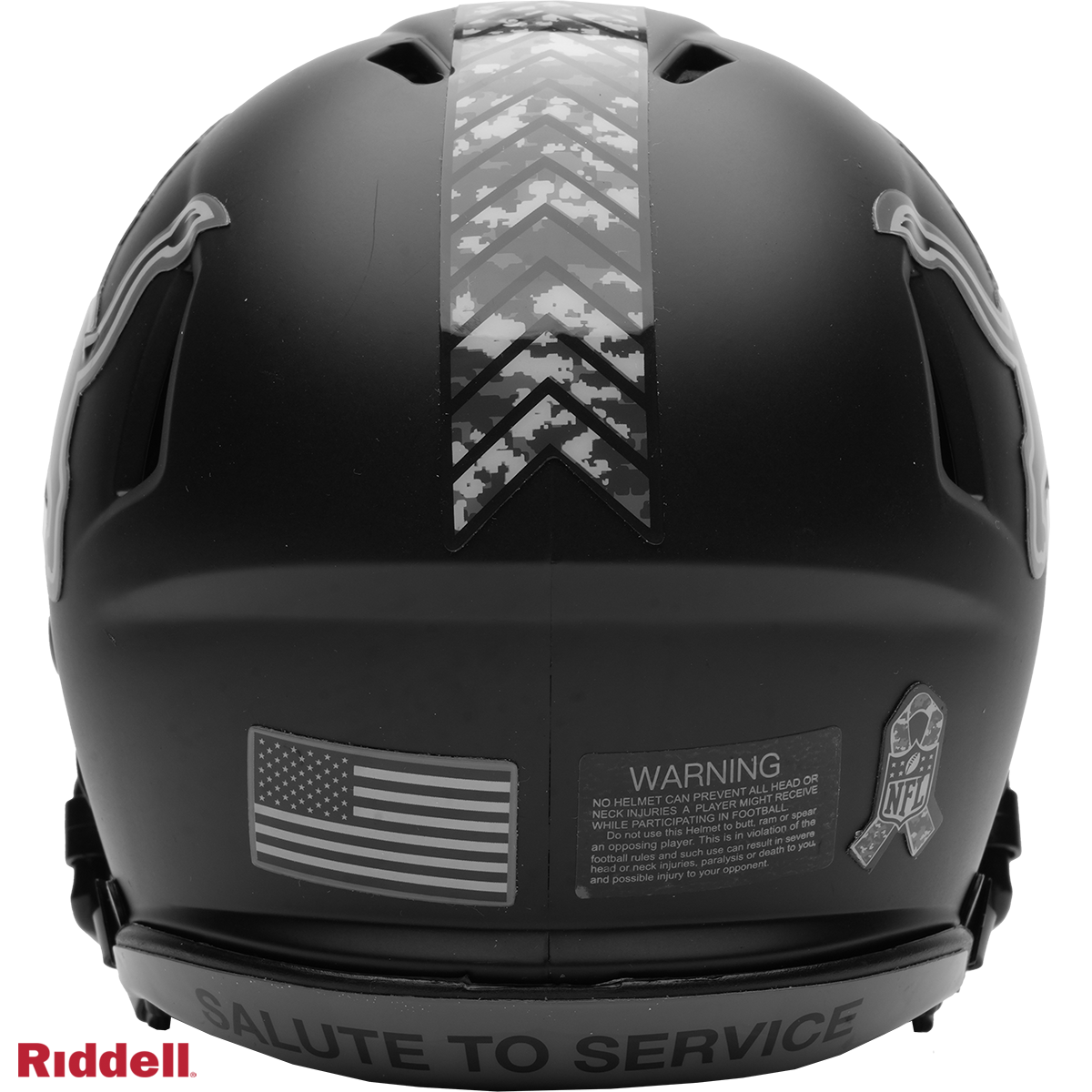 Lions 2026 Salute to Service Mini Helmet Pro Football Hall of Fame