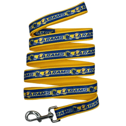 Rams Pets First Satin Dog Leash