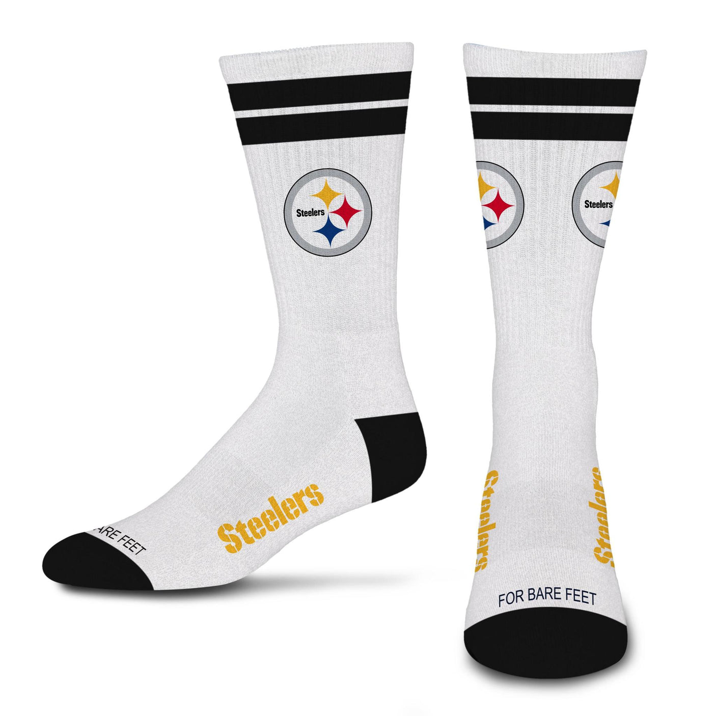 Steelers 2026 White Stripe Sock