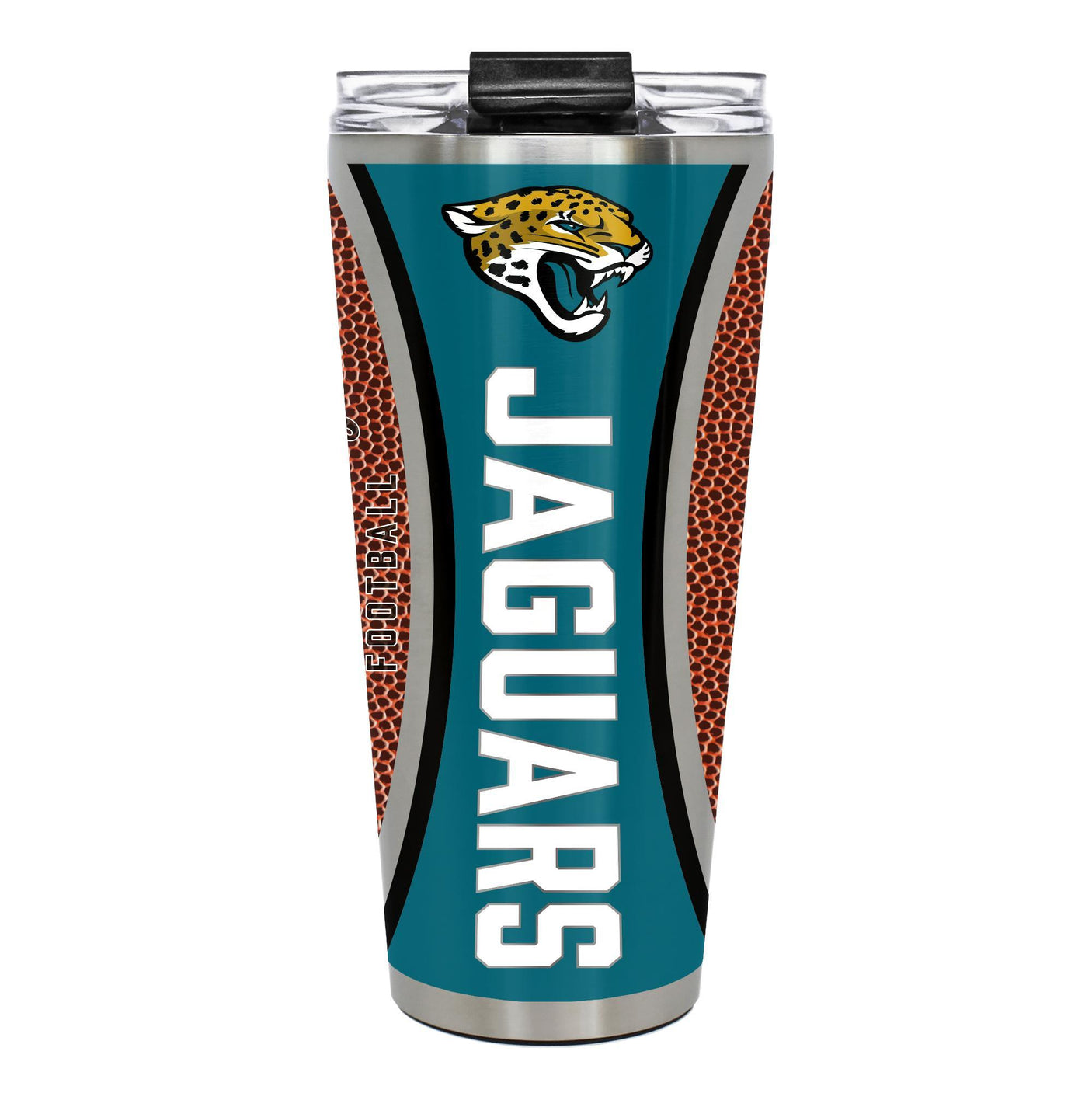 Jaguars Big Slim Gameball 32oz Tumbler