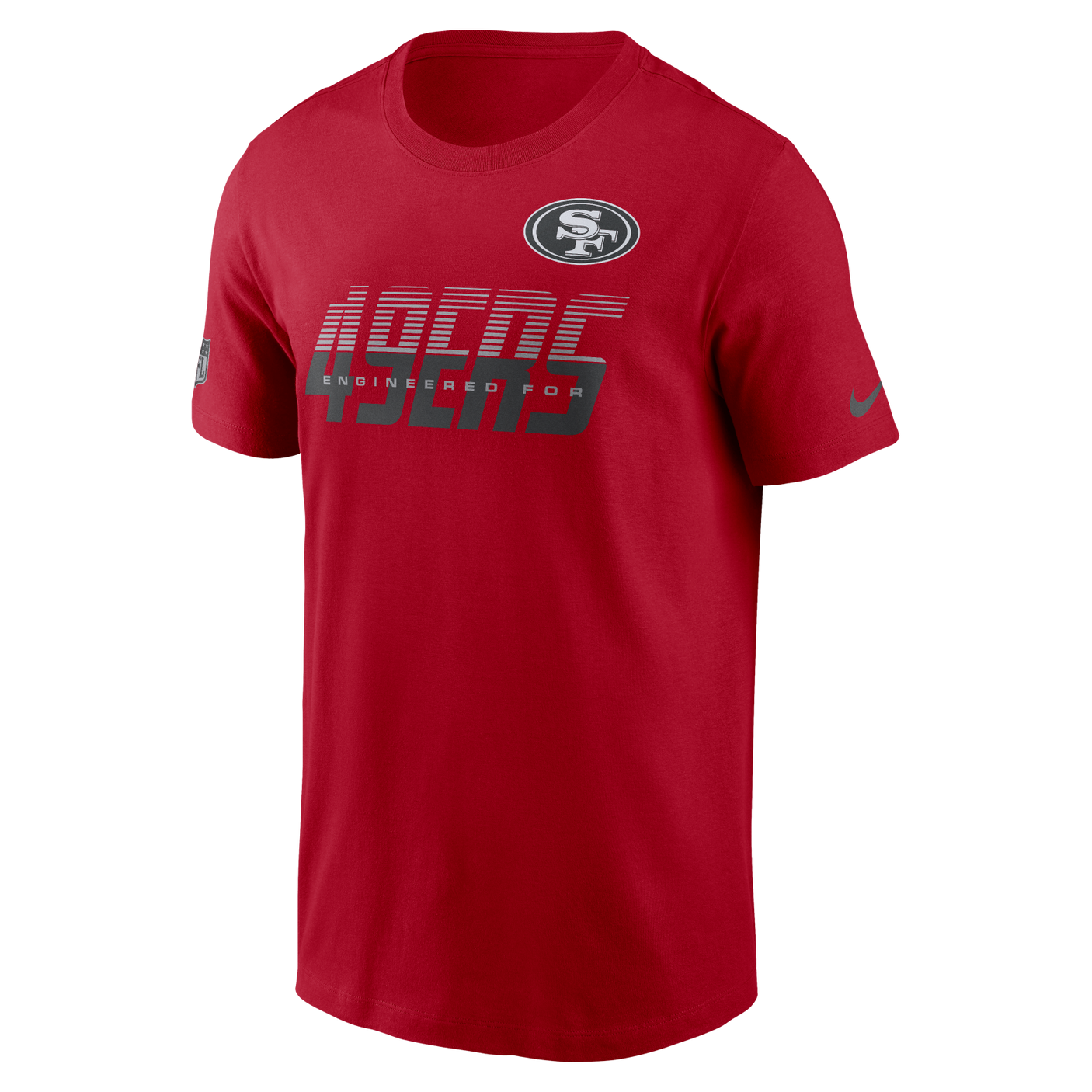49ers 2026 Nike Men's Dri-Fit Team Issue Crew T-Shirt