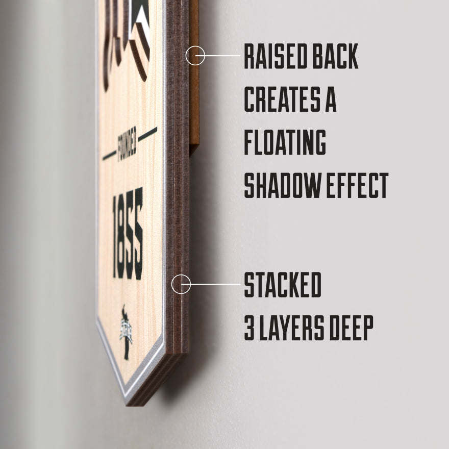 Bills 8" x 32" 3D Stadiumview Banner