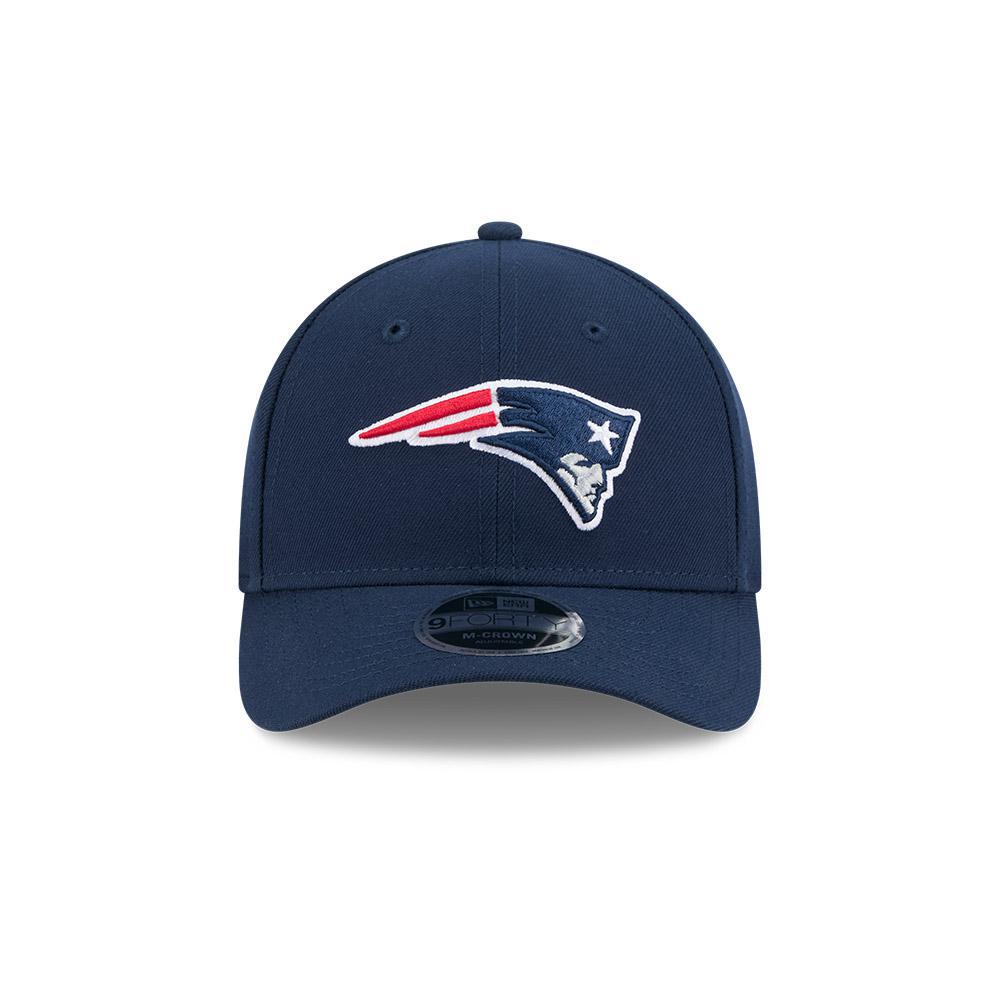 Patriots 2025 New Era Men's 9FORTY M-Crown Black Hat Pro Football Hall of Fame
