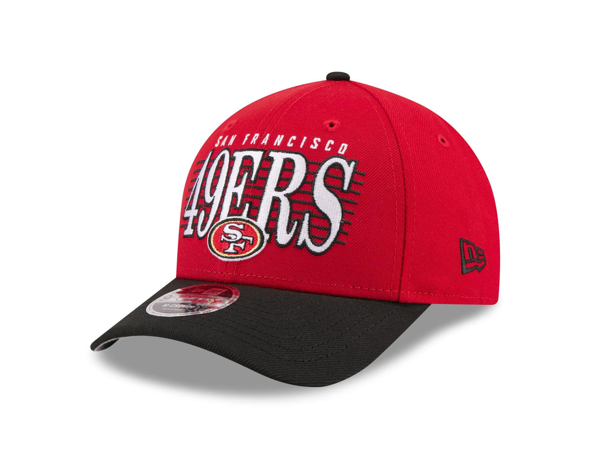 49ers 2026 New Era Men's 9FORTY M Crown Loyal Hat Pro Football Hall of Fame