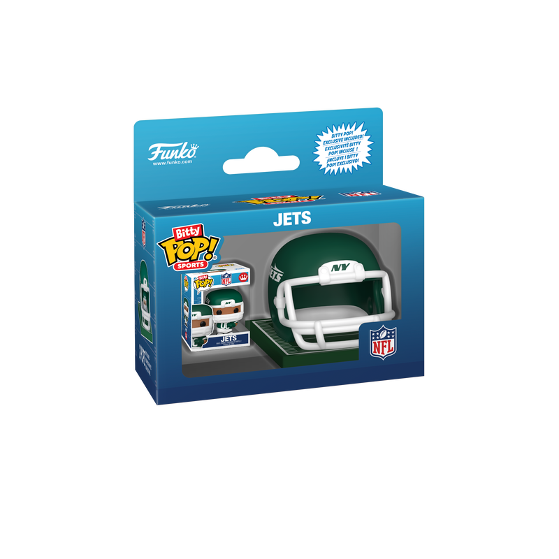 Jets Funko Bitty POP Helmet & Player