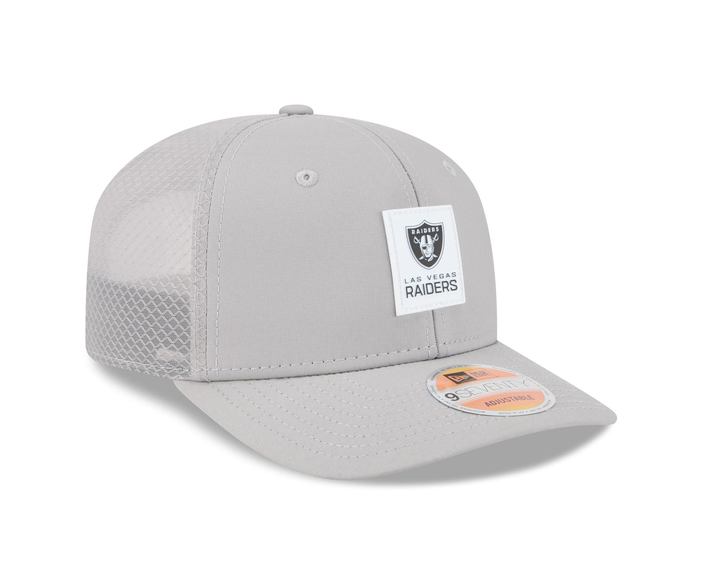 Raiders 2025 New Era Men's 9SEVENTY Trucker Sideline Hat