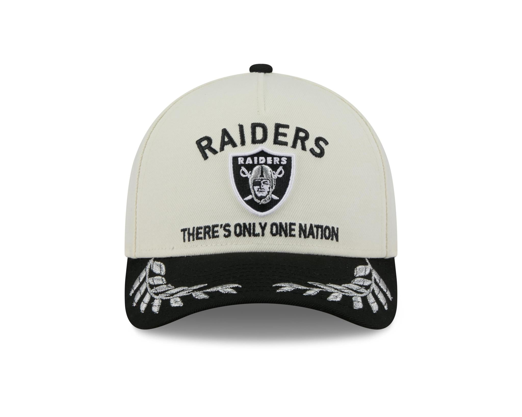 Raiders 2025 New Era 9FORTY Stretch Snap Color Way Draft Hat Raiders 2025 New Era 9FORTY Stretch Snap Color Way Draft Hat