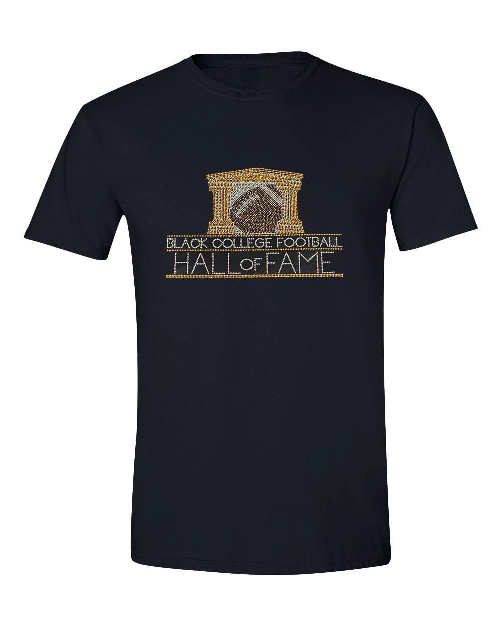 Black College Football Hall of Fame Women's Rhinestone T-Shirt Pro Football Hall of Fame
