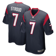 Texans CJ Stroud Nike Men's Navy Game Jersey