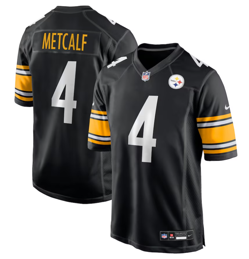Steelers DK Metcalf Youth Nike Game Jersey