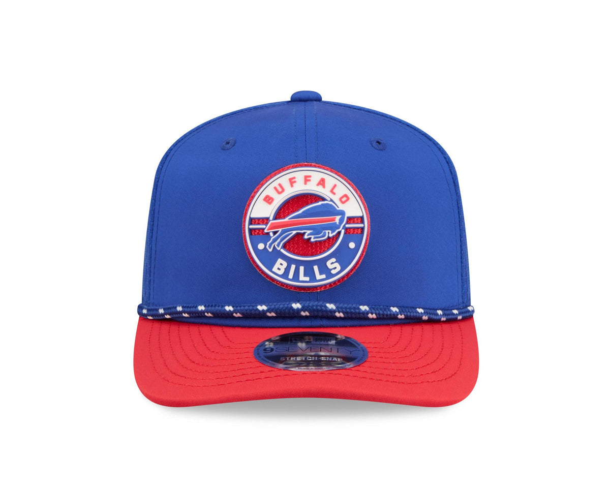 Bills 2026 New Era Men's 9SEVENTY Stretch Snap Two-Tone Hat Pro Football Hall of Fame