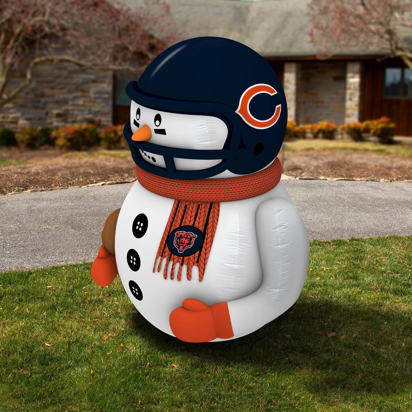 Bears Team Pride Inflatable Snowman Player