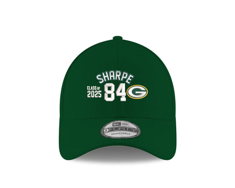 Sterling Sharpe Packers Class of 2025 New Era 9FORTY Name and Number Hat