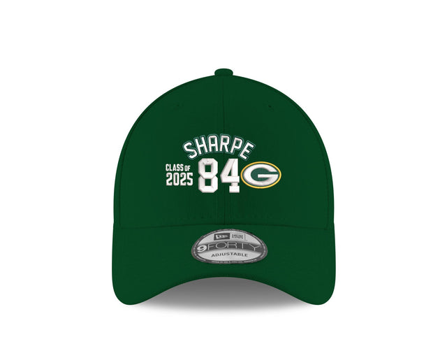 Sterling Sharpe Packers Class of 2025 New Era 9FORTY Name and Number Hat