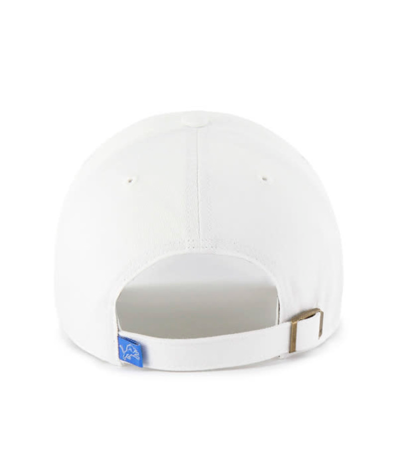 Lions 2025 '47 Brand Men's White Clean Up Hat