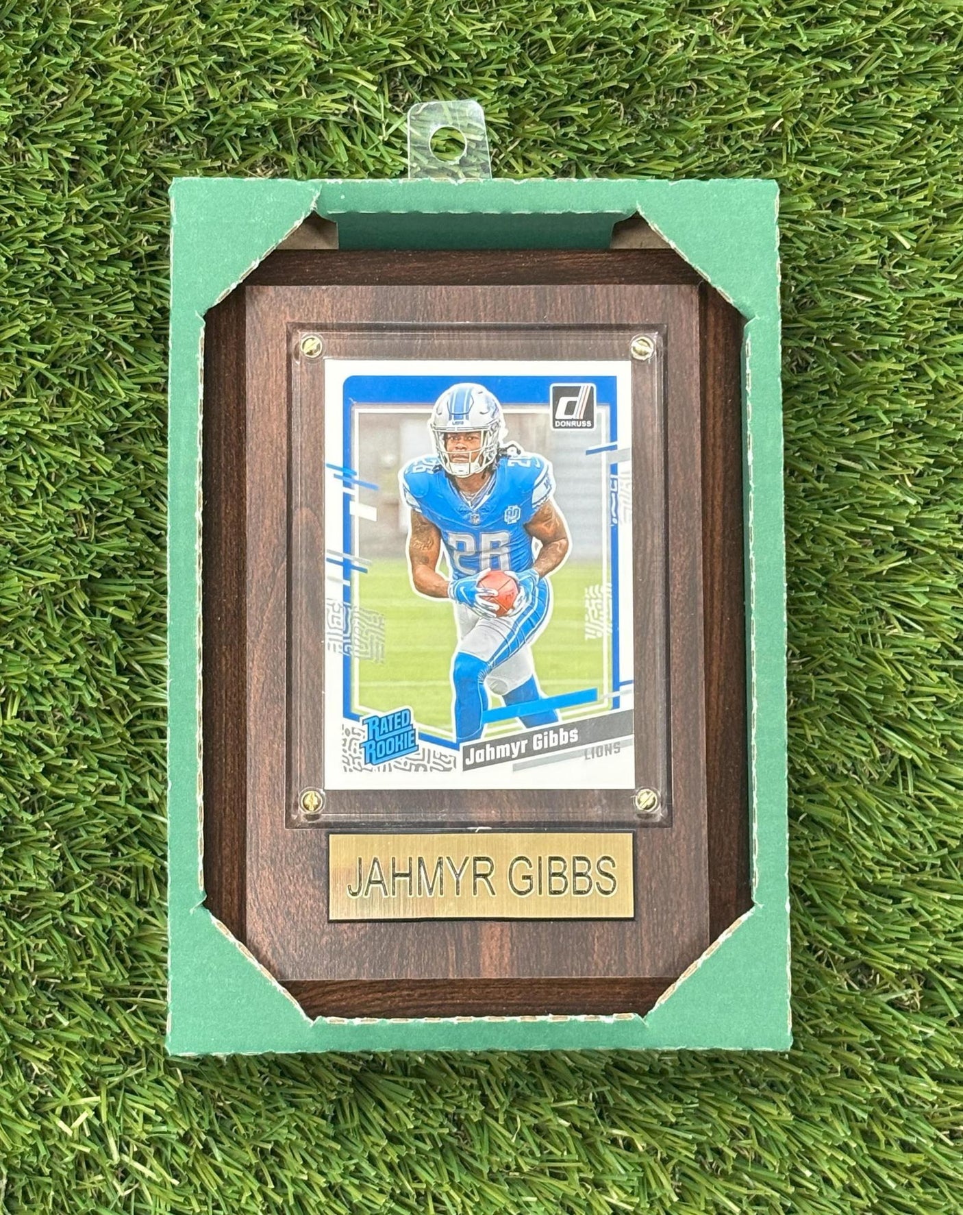 Jahmyr Gibbs 4x6 Plaque