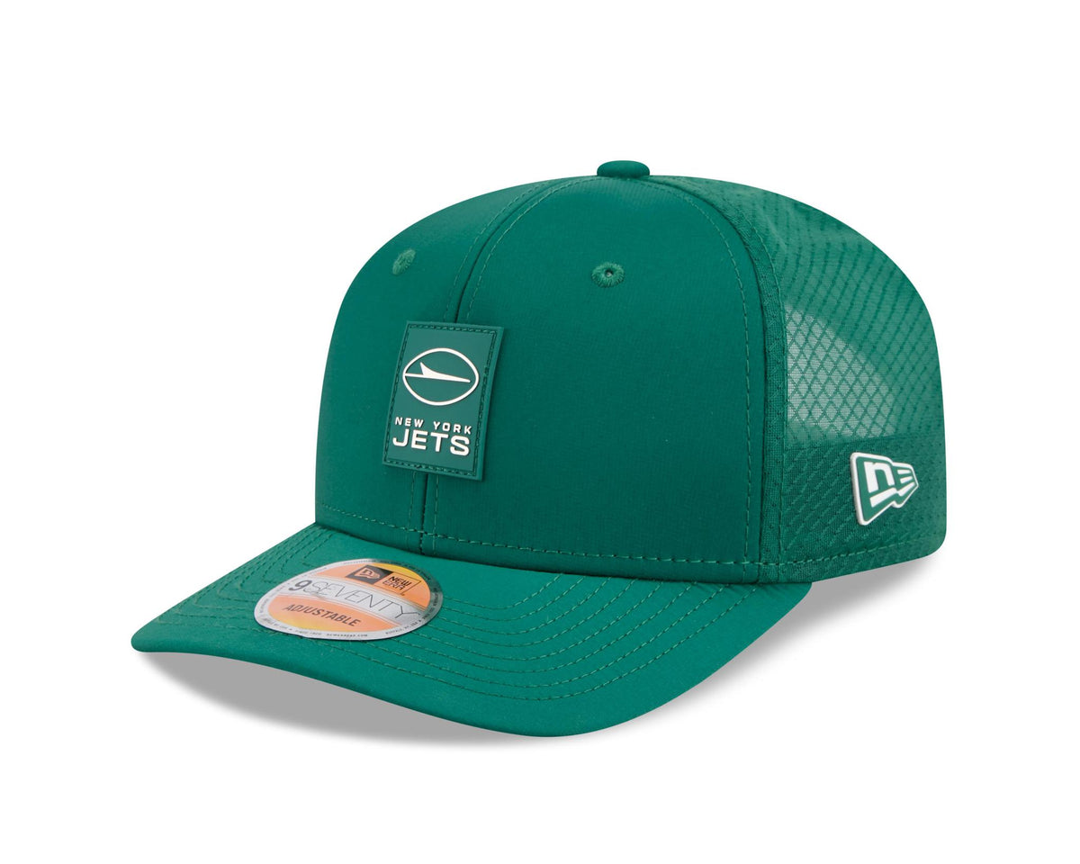 Jets 2025 New Era Men's 9SEVENTY Sideline Hat Pro Football Hall of Fame