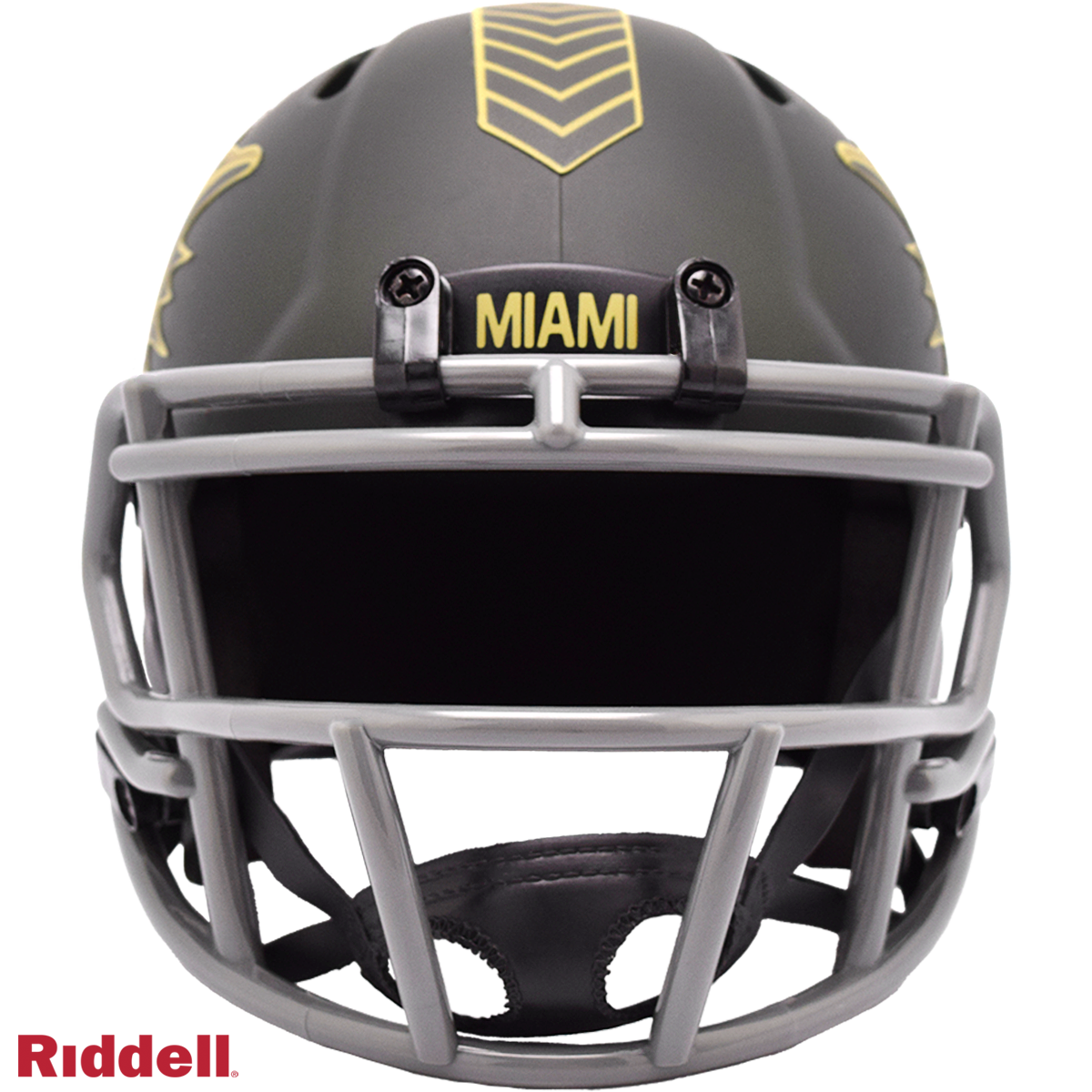 Dolphins 2025 Salute to Service Mini Helmet