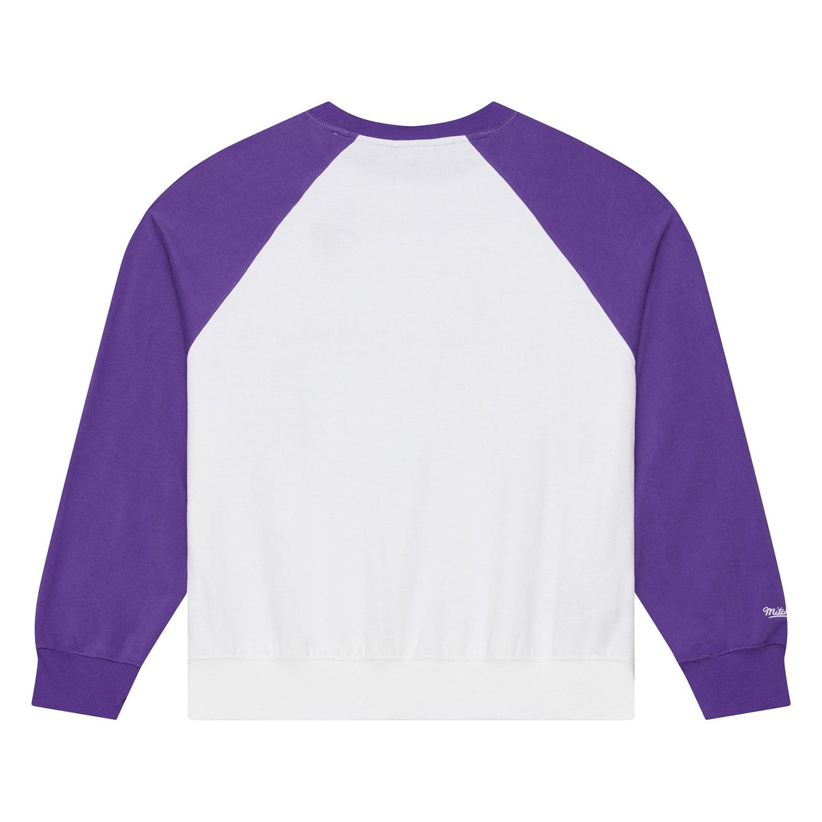 Vikings 2026 Mitchell & Ness Women's NFL Head Coach Raglan Crewneck Pro Football Hall of Fame